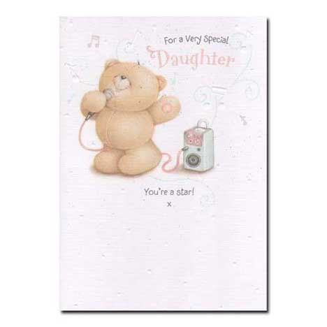 Very Special Daughter Forever Friends Birthday Card